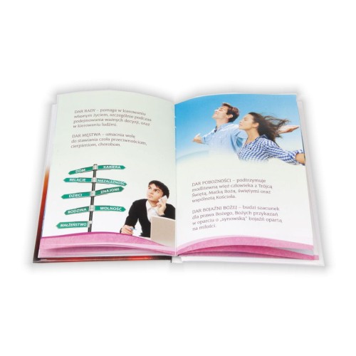 Pamiątka Bierzmowania. Duch Święty rozdaje prezenty