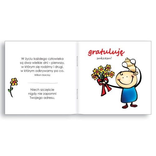 Książeczka prezentowa. Gratuluję
