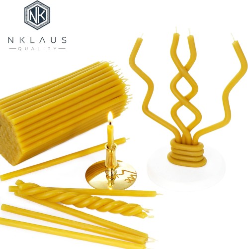 OFIARKI cerkiewne - 100% świece z wosku pszczelego - 50 sztuk