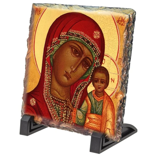 Matka Boska Kazańska - Obrazek Religijny na granicie