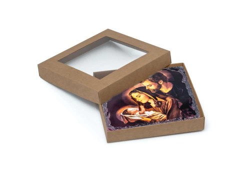 Rodzina Święta - Obrazek Religijny na granicie
