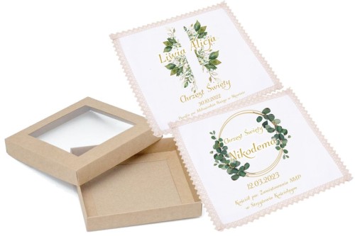 pudełko z okienkiem