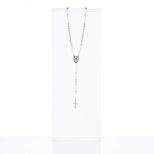 Różaniec w pudełku z imieniem Sakrament Bierzmowania