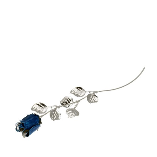 Posrebrzana róża papieska - ok.30cm