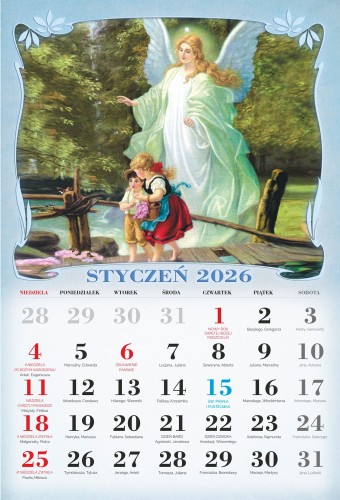 Kalendarz z Aniołem Stróżem 2026