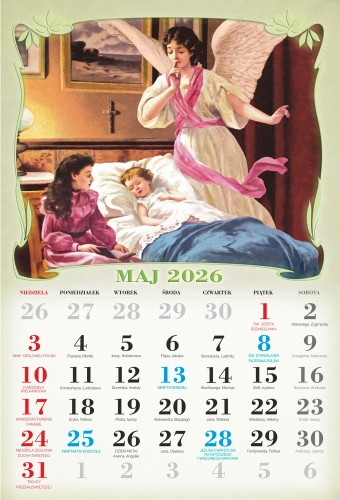Kalendarz z Aniołem Stróżem 2026