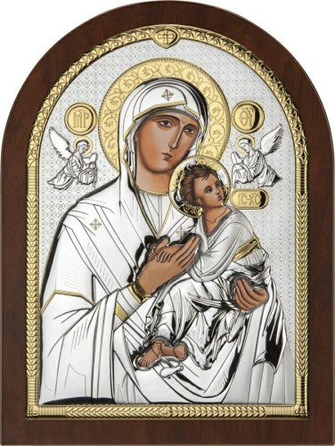 Obrazek srebrny IKONA Matka Boża Nieustającej Pomocy