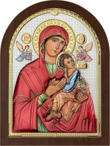Obrazek srebrny  IKONA Matka Boża Nieustającej Pomocy [rozmiar do wyboru] 