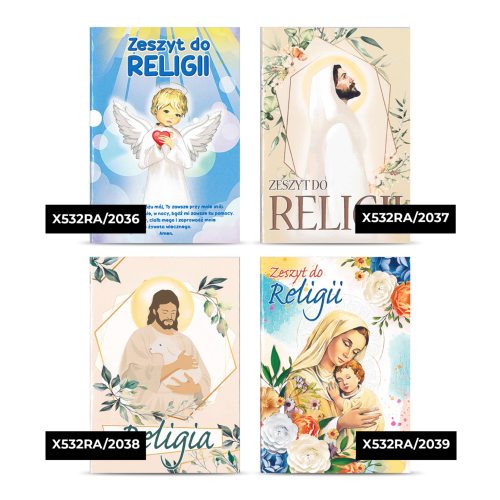 Zeszyt w Kratkę RELIGIA – Ściąga X532RA A5/32