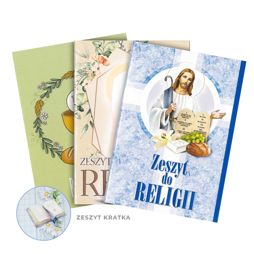 Zeszyt w Kratkę RELIGIA – Ściąga X532RA A5/32