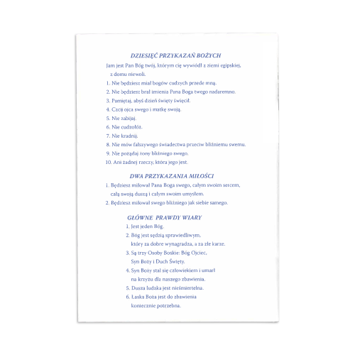 Zeszyt w Kratkę RELIGIA – Ściąga X532RA A5/32