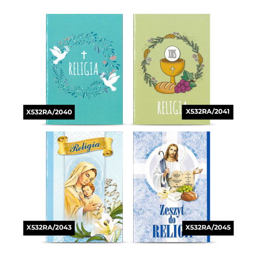 Zeszyt w Kratkę RELIGIA – Ściąga X532RA A5/32