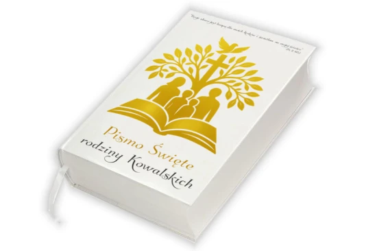 Biblia Tysiąclecia. Format oazowy - oprawa twarda z nadrukiem