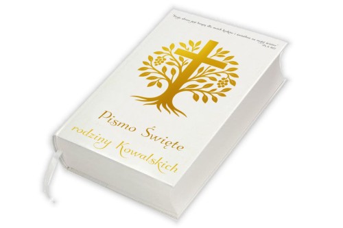 Biblia Tysiąclecia. Format oazowy - oprawa twarda z nadrukiem