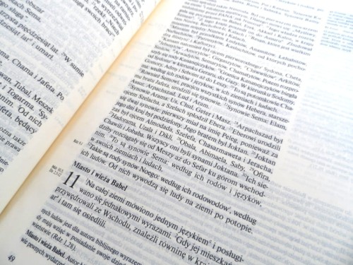 Pismo Święte Nowego i Starego Testamentu - oprawa twarda z nadrukiem IHS Komunia