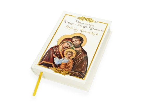 Pismo Święte Nowego i Starego Testamentu - oprawa twarda z nadrukiem