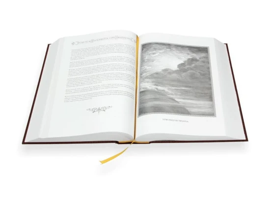 Pamiątkowa Biblia Rodzinna wygląd wewnątrz