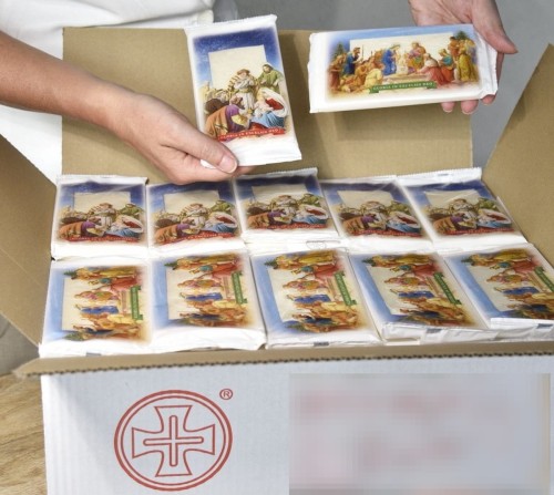 Opłatek Wigilijny duży - 5 sztuk w paczce!