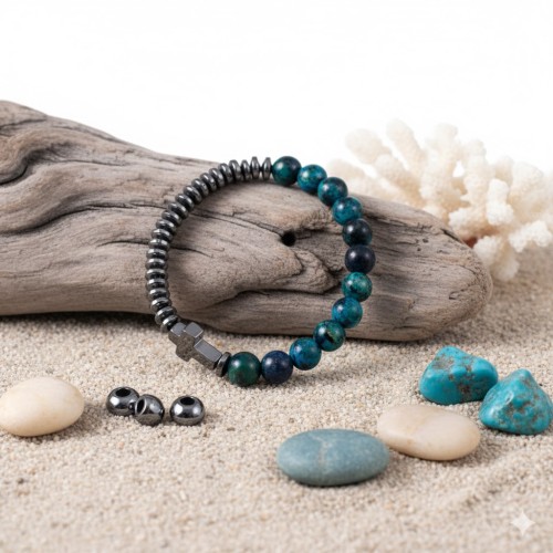 Bransoletka przedstawiona w aranżacji