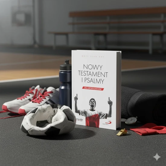 Nowy Testament i Psalmy dla sportowców w aranżacji sportowej