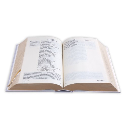 Pismo Św. ST i NT (standard format, twarda oprawa, złocone brzegi kartek