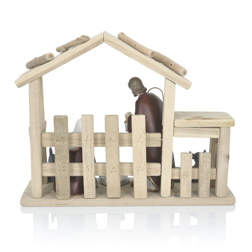 Szopka bożonarodzeniowa - Święta Rodzina - 24 cm