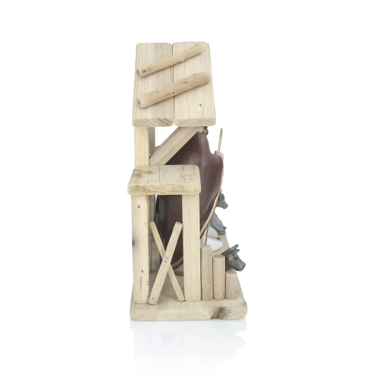 Szopka bożonarodzeniowa - Święta Rodzina - 24 cm
