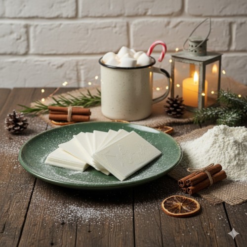 Opłatek Wigilijny duży - 5 sztuk w paczce!