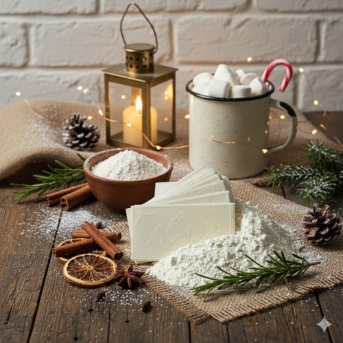 Opłatek Wigilijny duży - 5 sztuk w paczce!