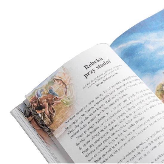 środek Moja Pierwsza Biblia ANIOŁ STRÓŻ - Pamiątka prezent dla dziecka z nadrukiem