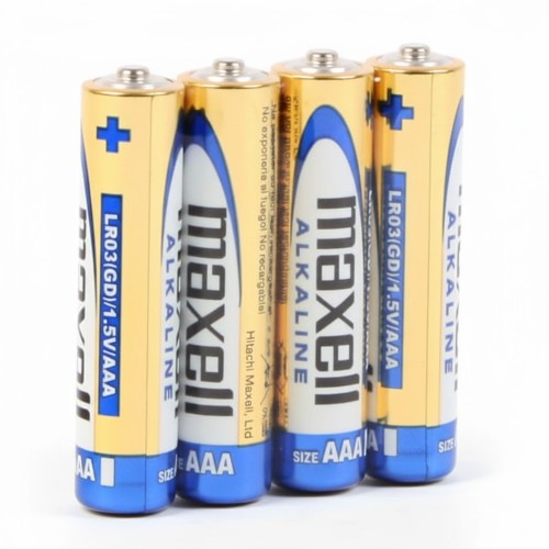 Baterie alkaliczne AAA R3 Maxell 4 sztuki