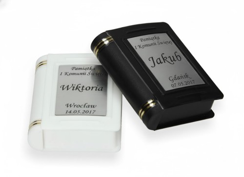 Pudełko na różaniec z imieniem