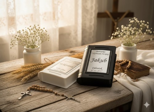Pudełko na różaniec z imieniem