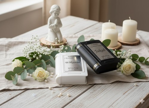 Pudełko na różaniec z imieniem