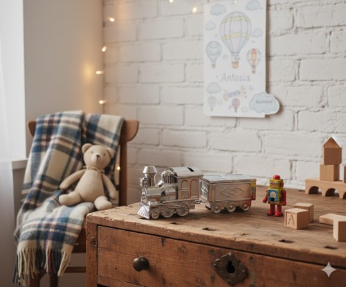 Pociąg z wagonikami z możliwością personalizacji