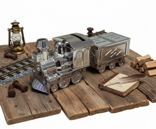 Pociąg z wagonikami z możliwością personalizacji