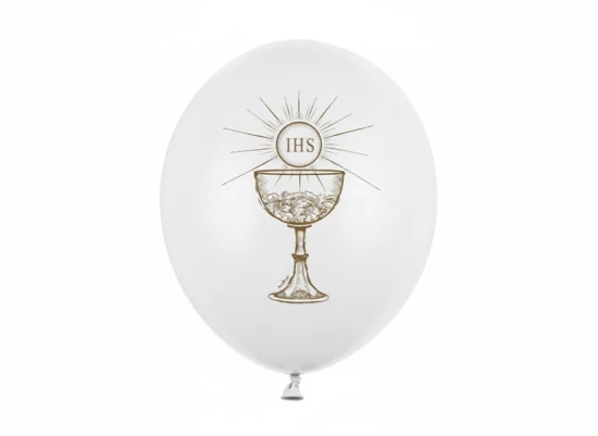 Balon dekoracyjne Komunia Święta 30 cm