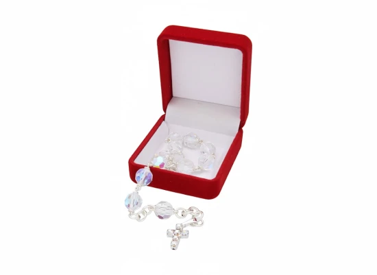 Różaniec kryształkowy KRYSZTAŁ Preciosa – 10-tka na rękę