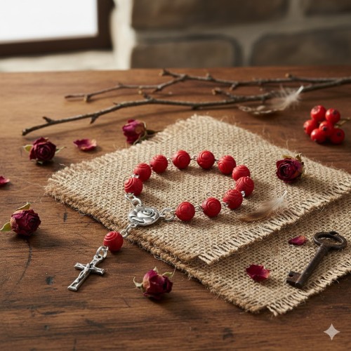 10tka różańca JP2 - zapach różany