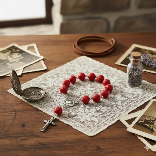 10tka różańca JP2 - zapach różany