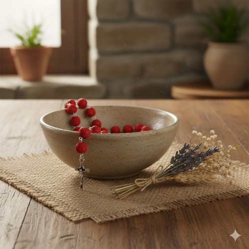 Dziesiątka różańca Św. Krzysztof – zapach różany