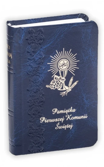 Książeczka do Pierwszej Komunii Świętej – Dzieci Kochają Jezusa (kolor granatowy)