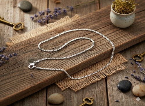 Łańcuszek srebrny Pancerka pr. 925 – średnica splotu: 2,2 mm