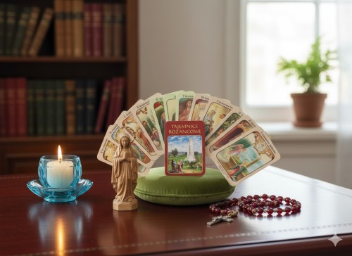 Tajemnice różańcowe – zestaw 20 laminowanych kart