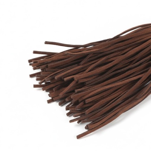 Rzemyk brązowy – do medalika lub krzyżyka, ok. 80 cm