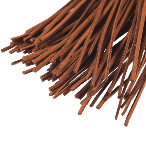 Rzemyk jasnobrązowy – do medalika lub krzyżyka, ok. 80 cm