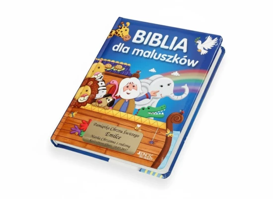 Biblia dla maluszków z grawerem