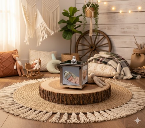 Pozytywka karuzela z 4 ramkami (przykład ze zdjęciami)