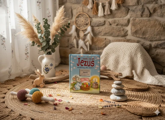 Książka „Modlę się jak Jezus” z grawerem