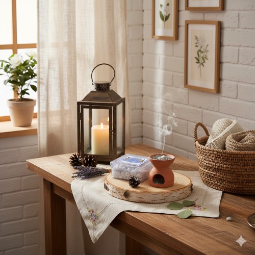 Kadzidło greckie Gardenia 30 g w aranżacji domowej